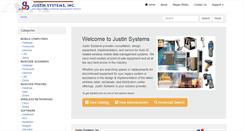 Desktop Screenshot of justinsystems.com